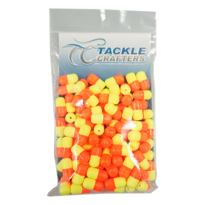 3/4″ Orange and Chartreuse